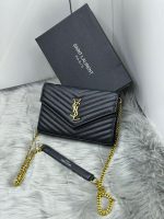 YSL Cassandre Mini Leather Crossbody Bag