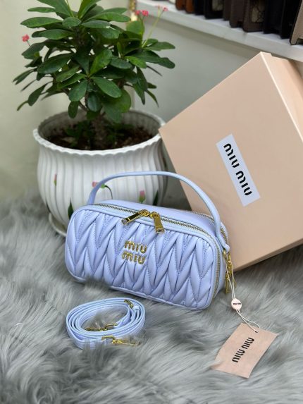Miu Miu Matelassé Micro Clutch Bag