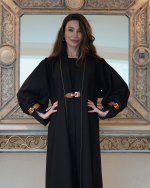 Gilded Nocturne Abaya