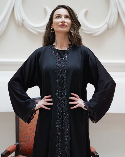 Twilight Bloom Abaya