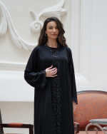 Twilight Bloom Abaya